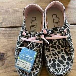 Hey Dude Girls' Wendy Cheetah Print SIZE Y3 L4